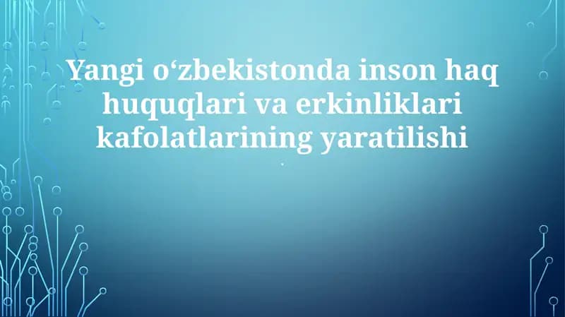Milliy Inson Huquqlari Markazi