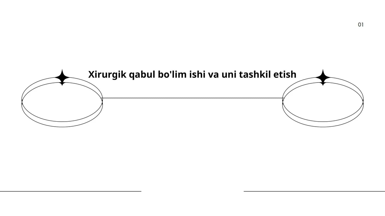 Xirurgik qabul bo'lim ishi va uni tashkil etish