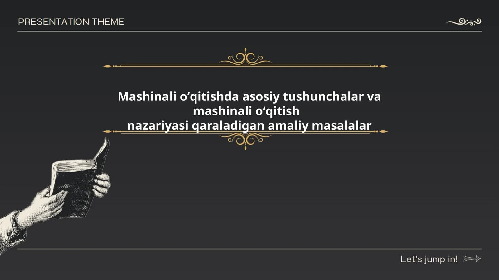 Mashinali oʻqitishning asosiy tushunchalari