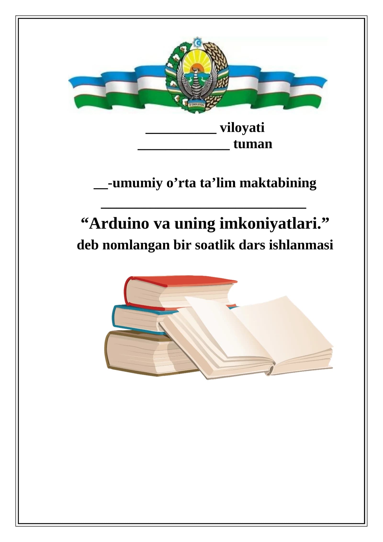Arduino va uning imkoniyatlari
