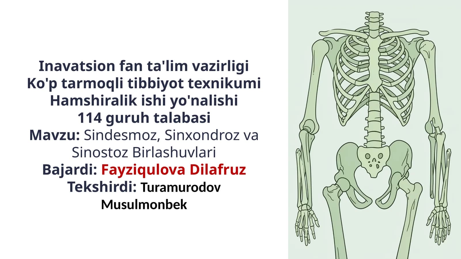 Sindesmoz, Sinxondroz va Sinostoz Birlashuvlari