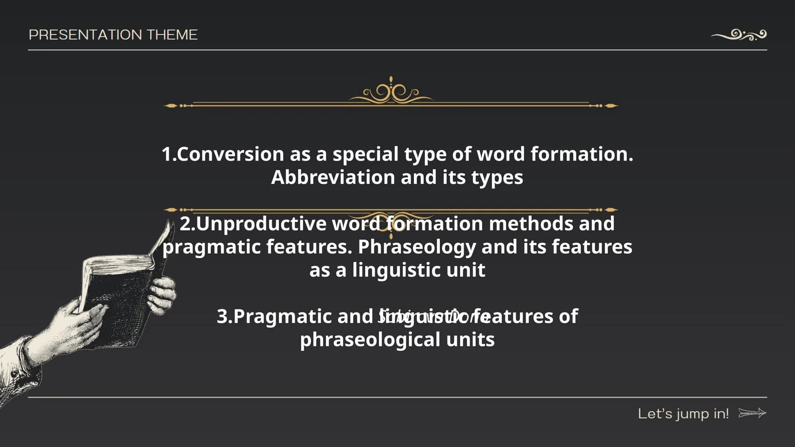 Conversion as a special type of word formation. Abbreviation and its types