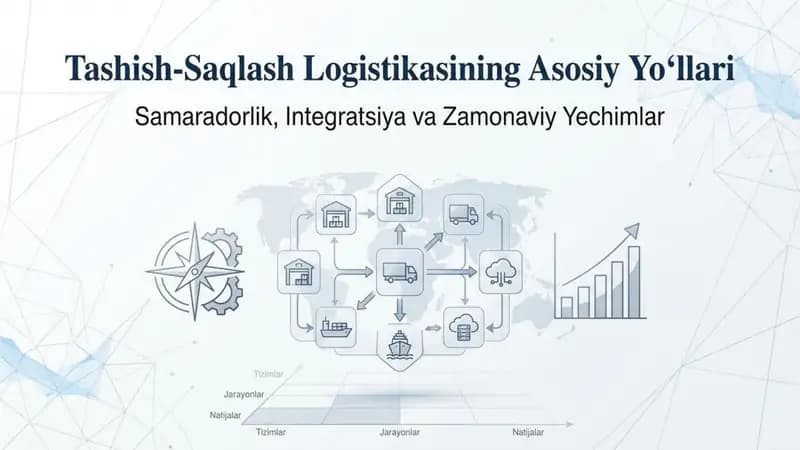 Tashish va saqlash logistikasi