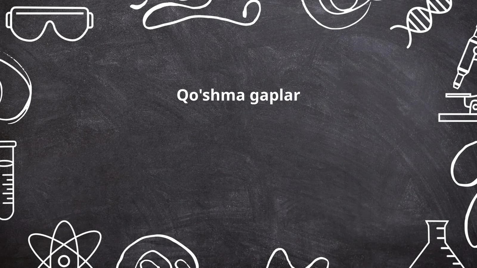 Qo'shma gaplar