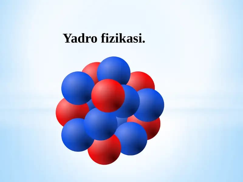 Yadro fizikasi