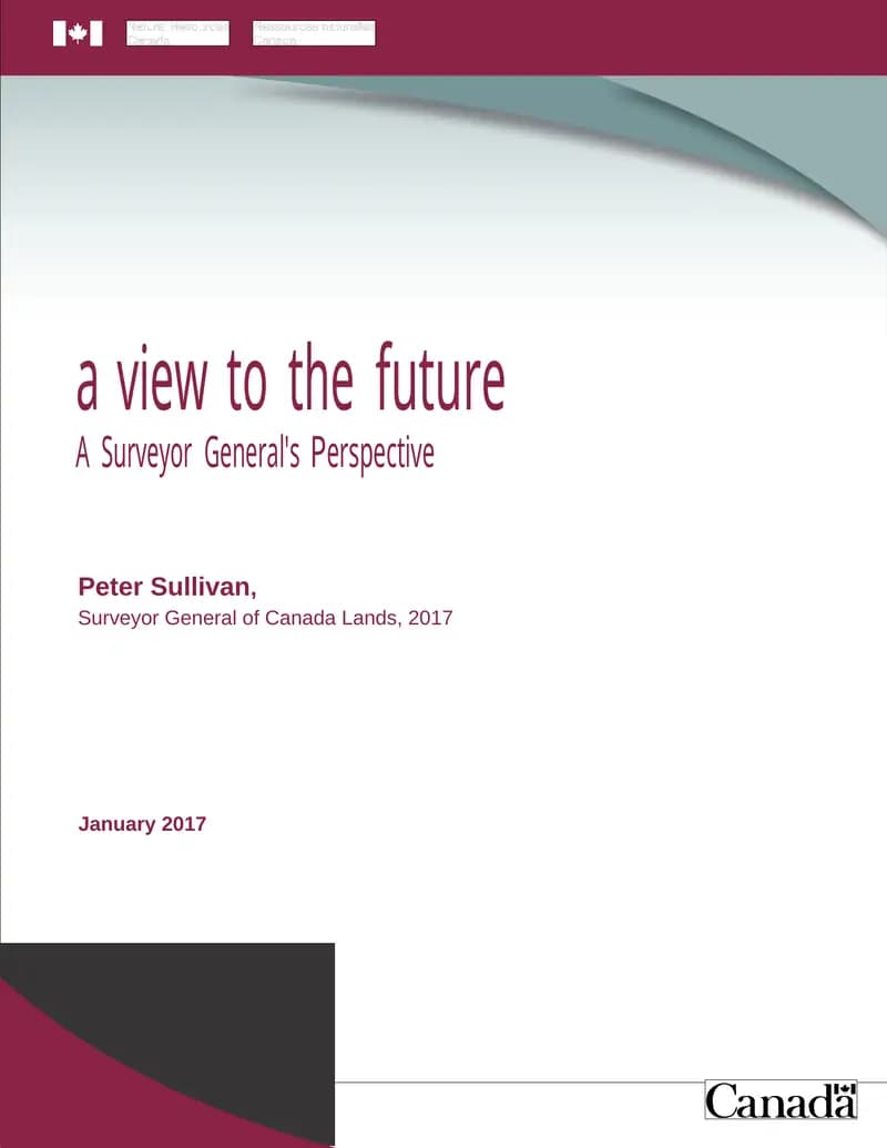 A Surveyor General's Perspective