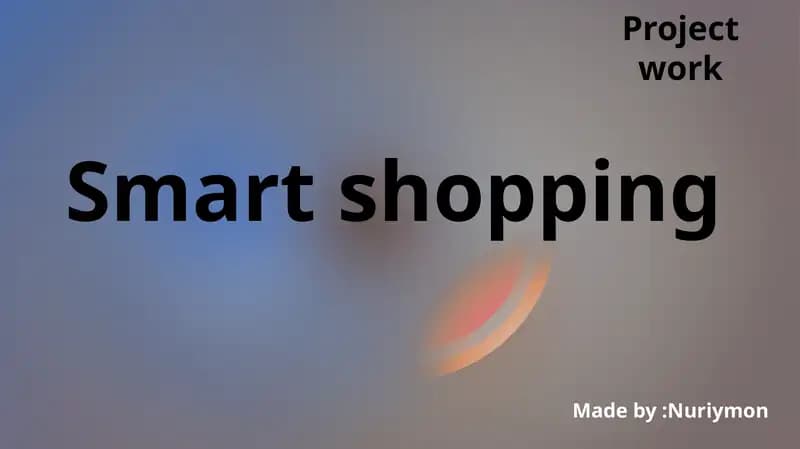 Smart shopping