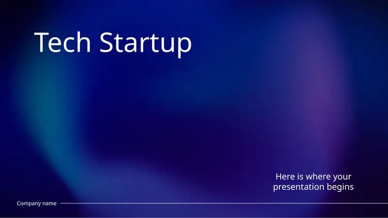 Presentation Resources for Tech Startup