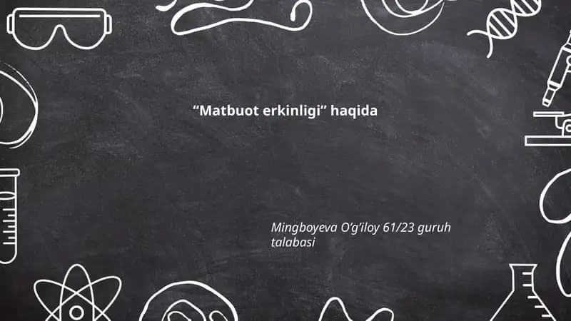 Matbuot erkinligi
