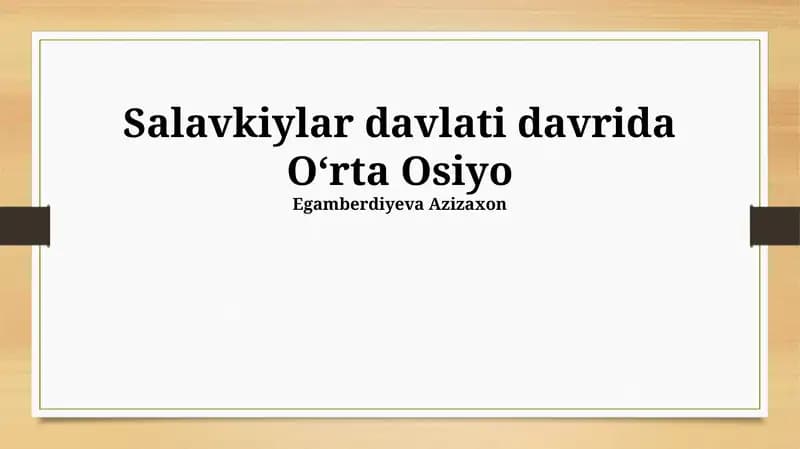 Seleukiylar davridagi Markaziy Osiyo: Geografiya va siyosat