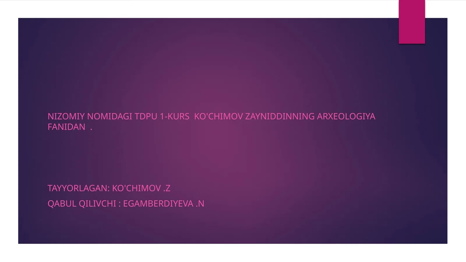 Chust madaniyatining o’ziga xos xususiyatlari
