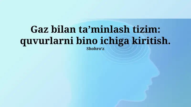 Gaz Ta'minoti Tizimi