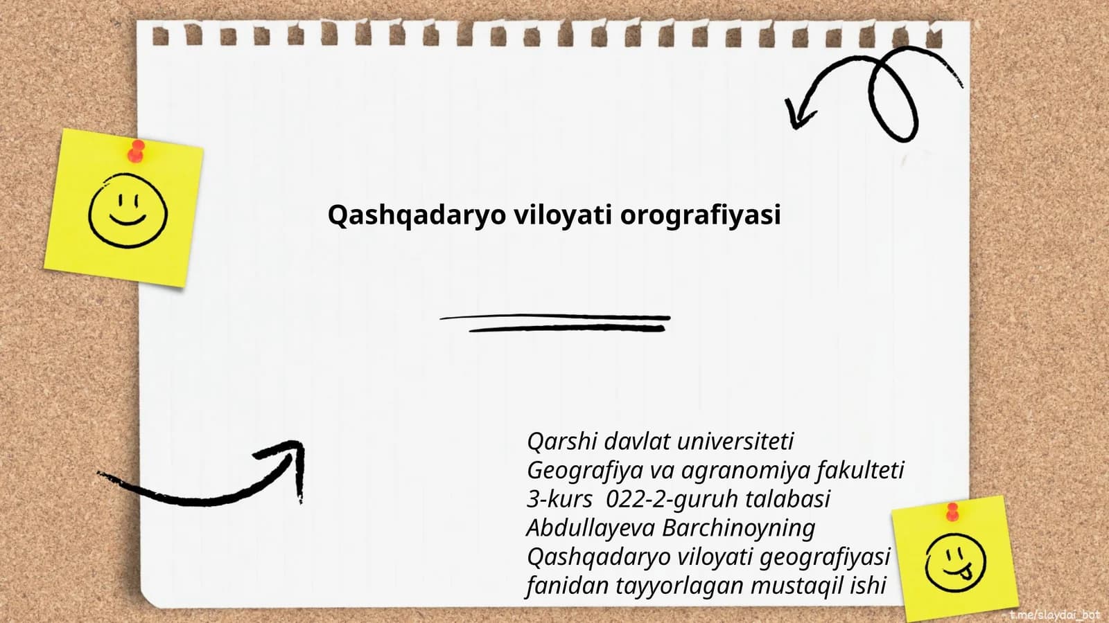 Qashqadaryo viloyati orografiyasi
