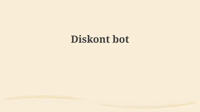 Diskontbot