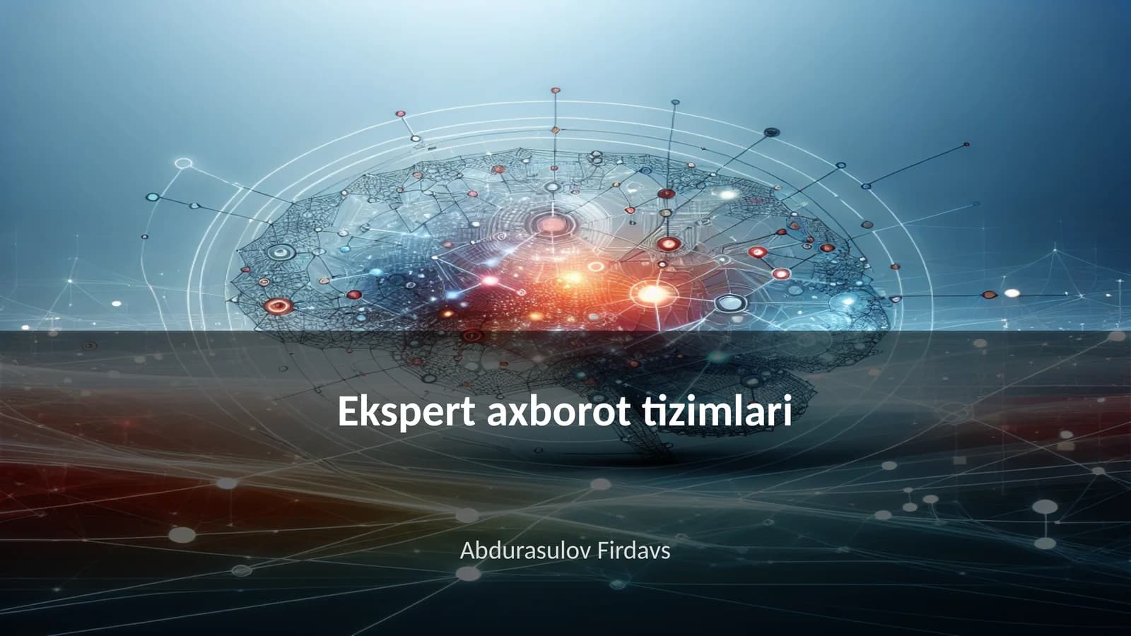 Ekspert axborot tizimlari