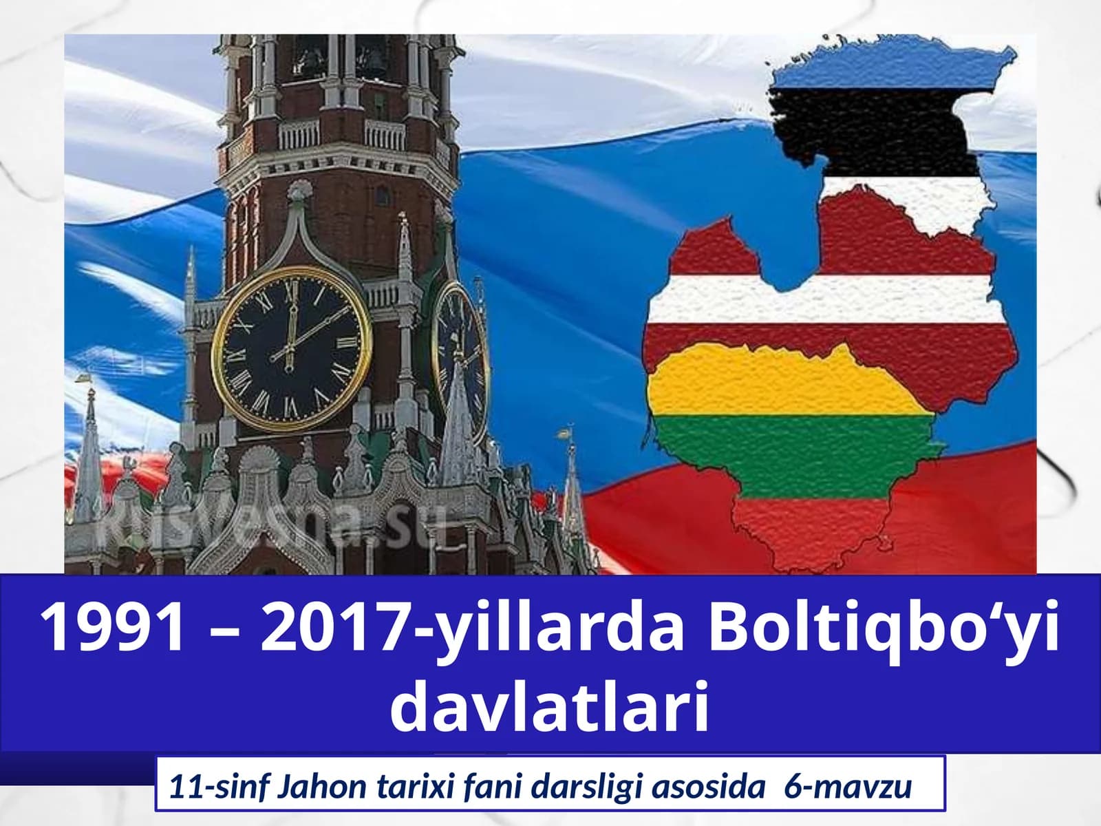 11-sinf Jahontarixifanidarsligi asosida 6-mavzu