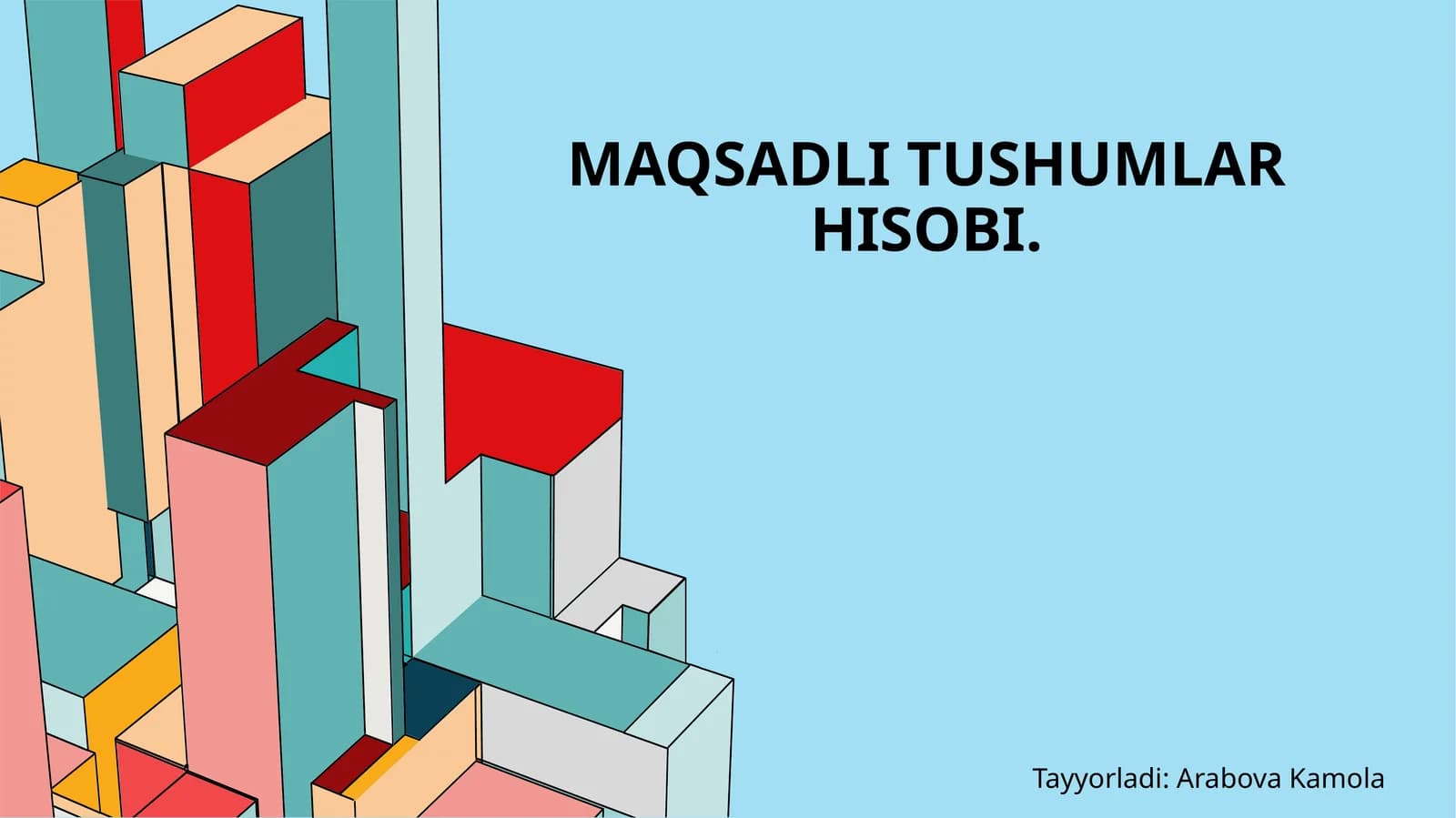 Maqsadli tushumlar hisobi