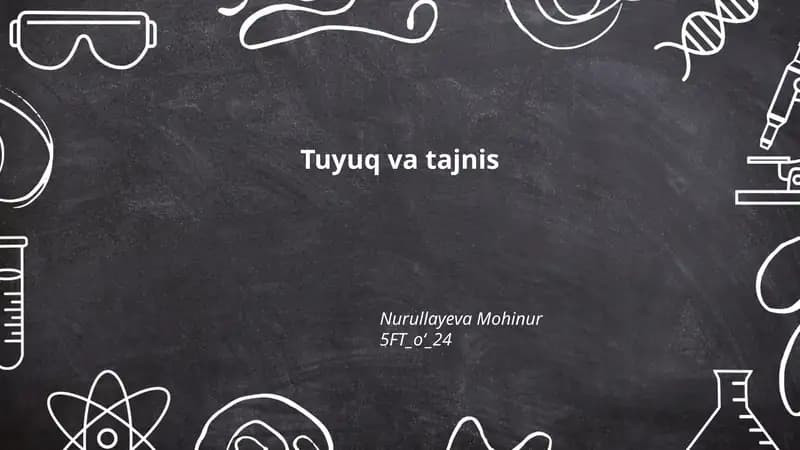 Tuyuq va tajnis