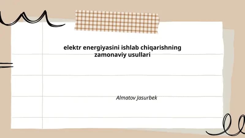 Quyosh energiyasidan foydalanish texnologiyalari