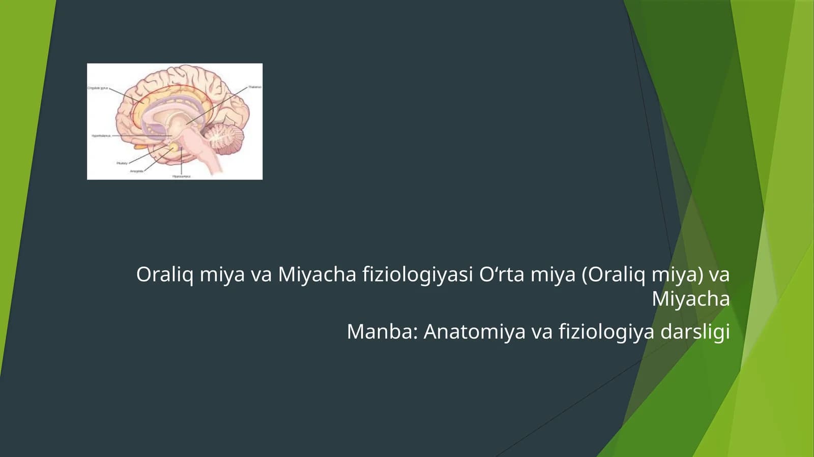 Miyachani olib tashlashning umumiy natijalari