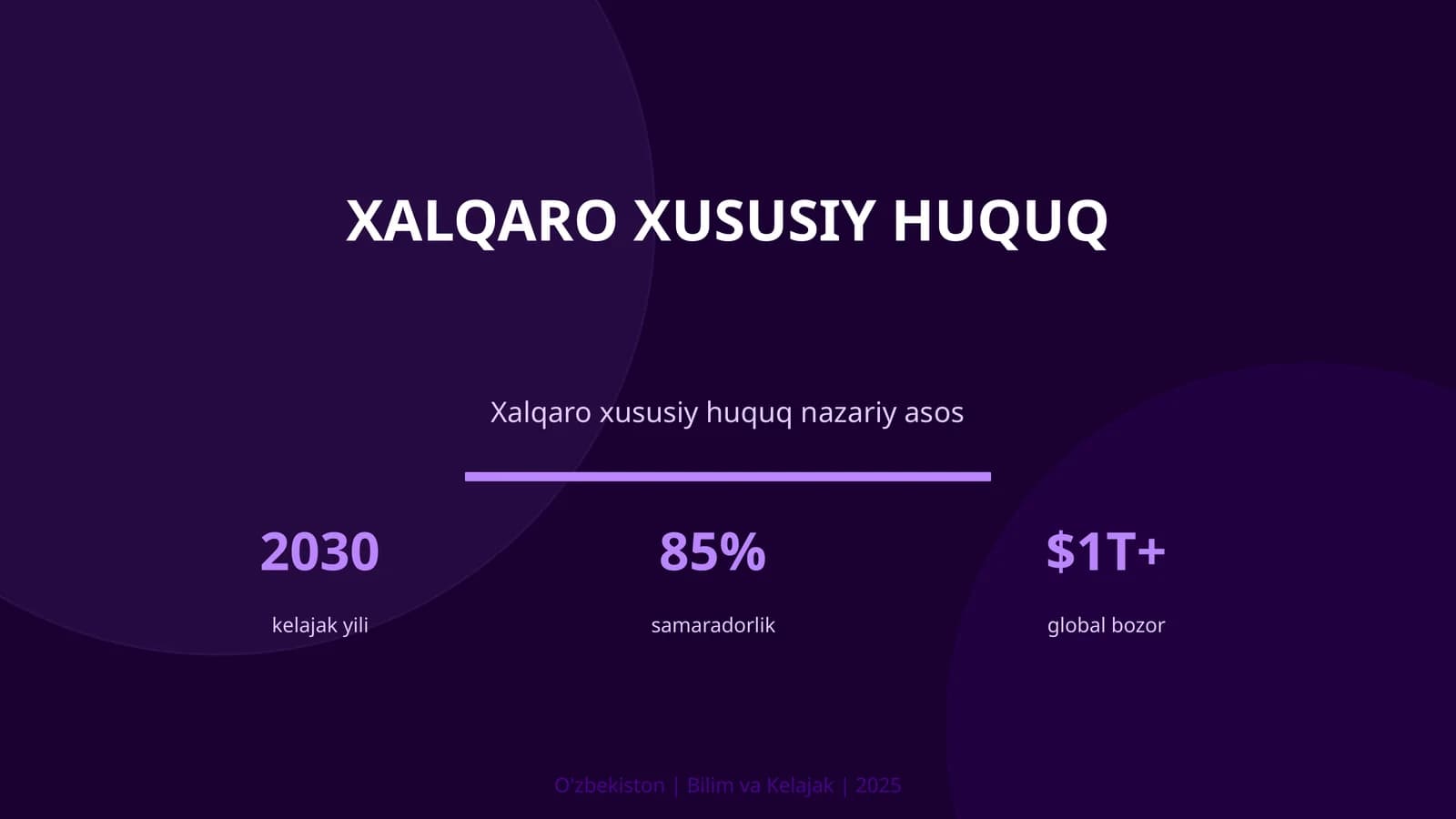 Xalqaro xususiy huquq