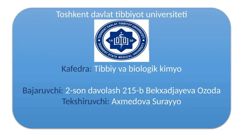 Oshqozon suyuqligi tashxisining klinikahamiyati