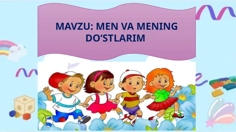 Men va mening do'stlarim