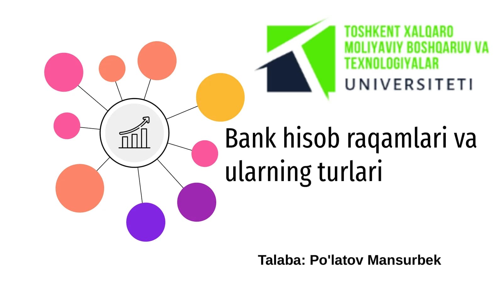 Bank hisob raqamlari va ularning turlari