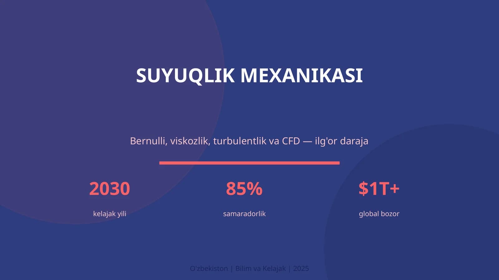 SUYUQLIK MEXANIKASI