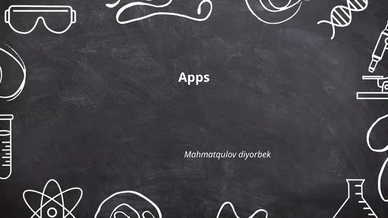 Mobil ilovalar turlari
