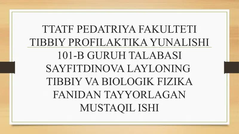 Fizioterapiya