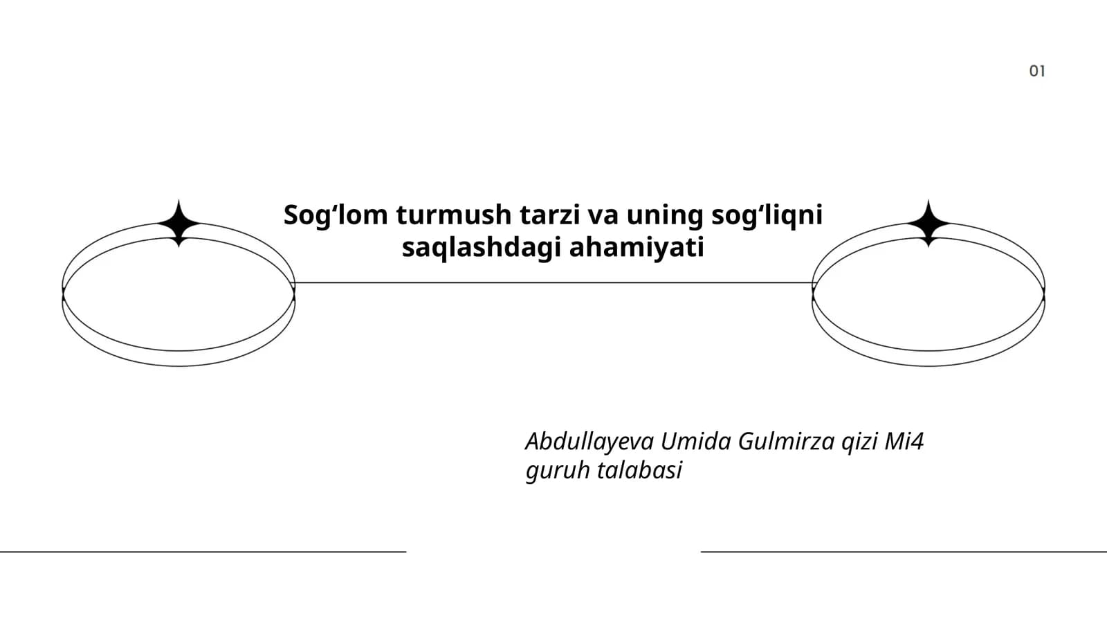 Sogʻlom turmush tarzi va uning sogʻliqni saqlashdagi ahamiyati