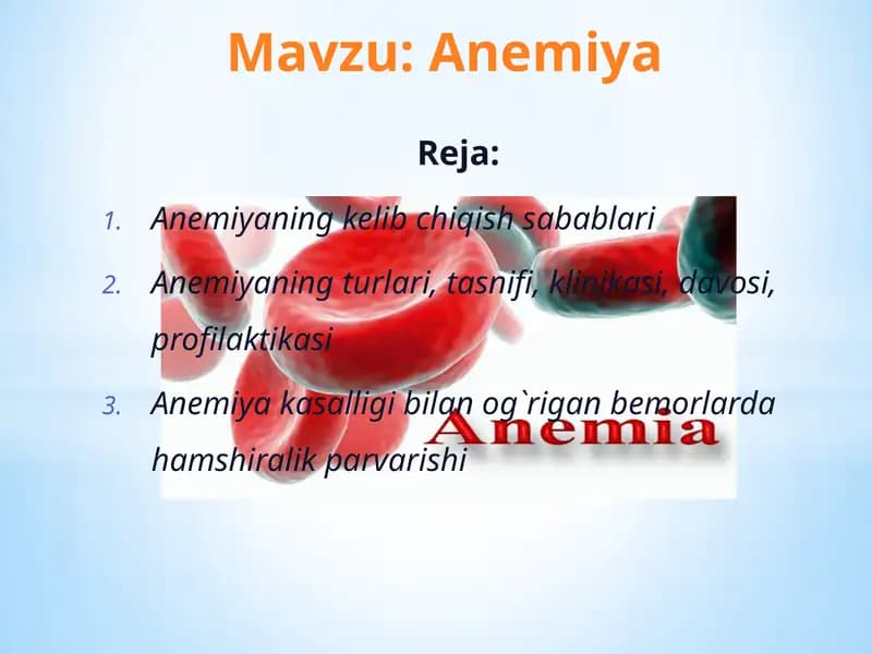 Anemiya