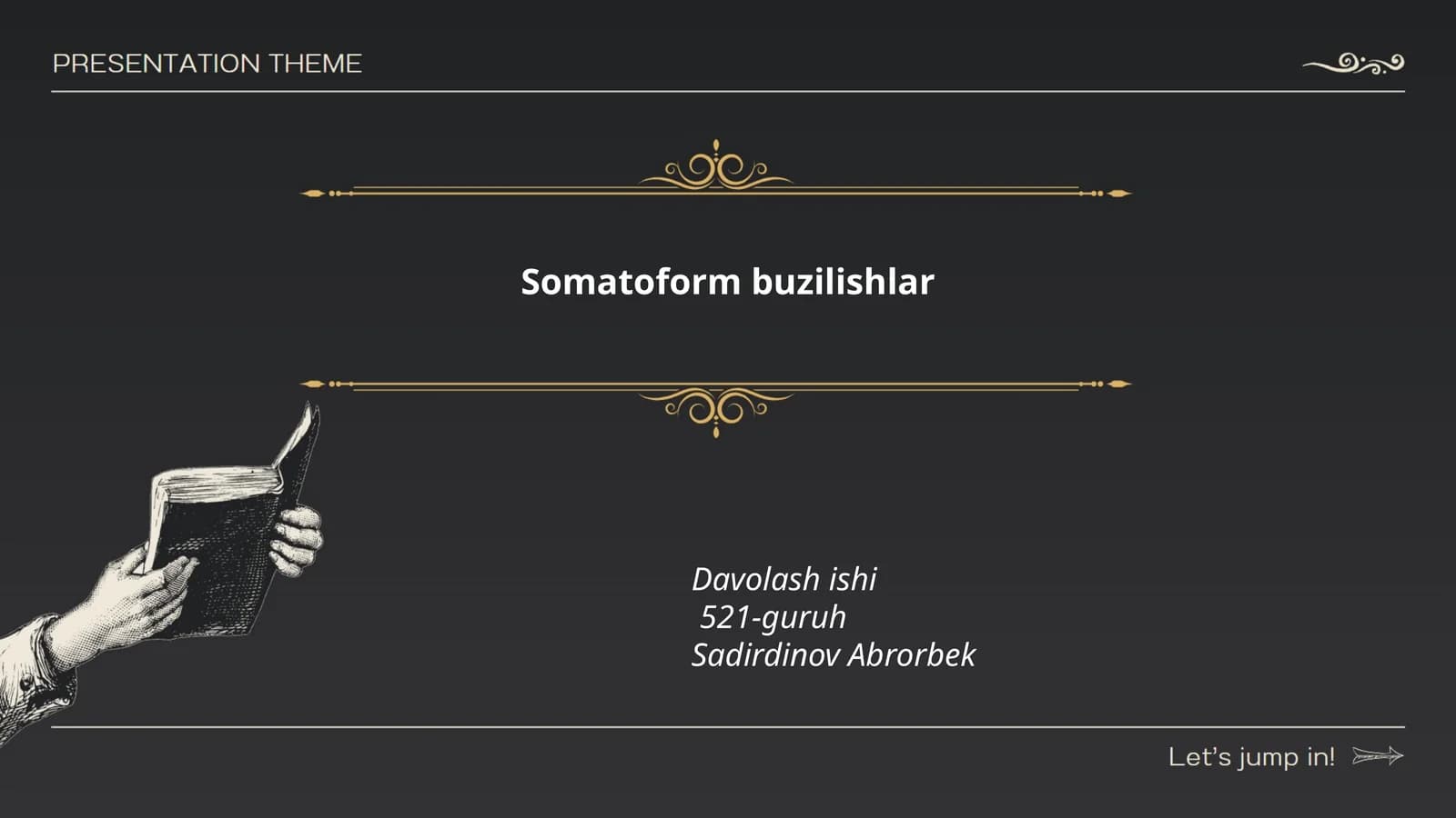 Somatoform buzilishlar