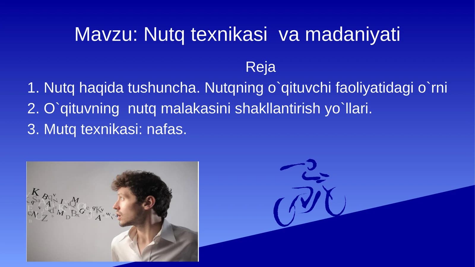 Nutq Texnikasi va Madaniyati