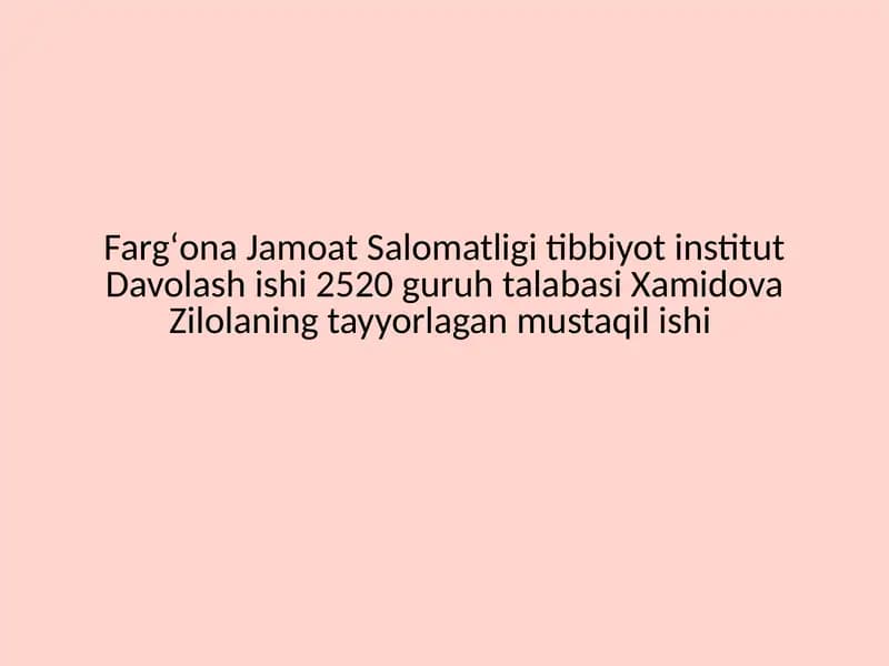 Ko‘rish Buzilishining Nevrologik Sabablari