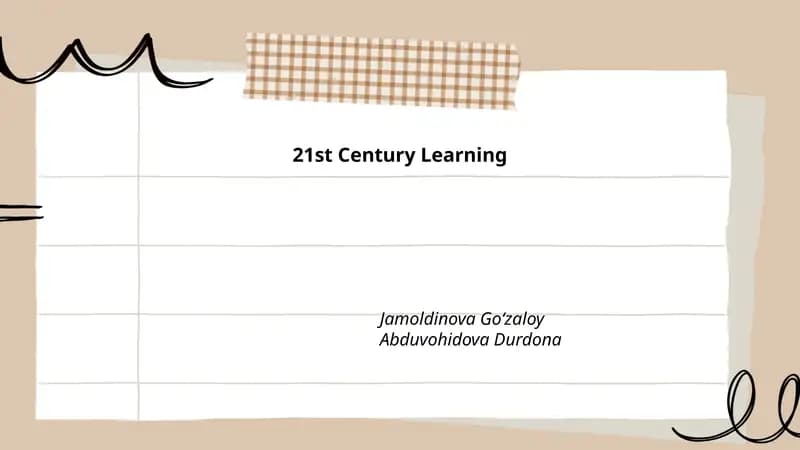 21st Century Learning