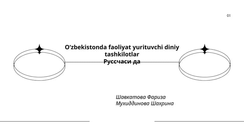 O‘zbekistonda faoliyat yurituvchi diniy tashkilotlar