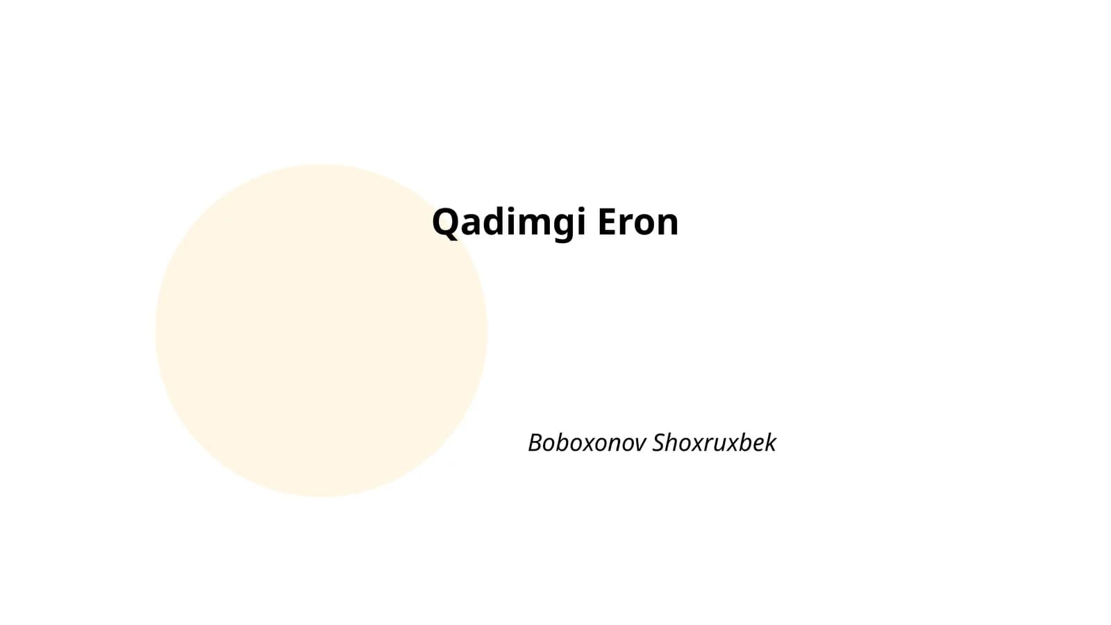 Qadimgi Eron