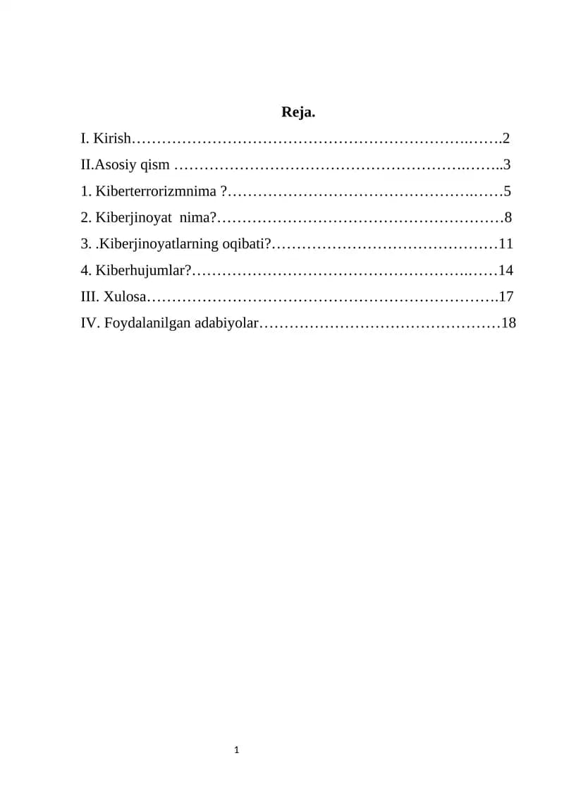 Kiberhujumlar