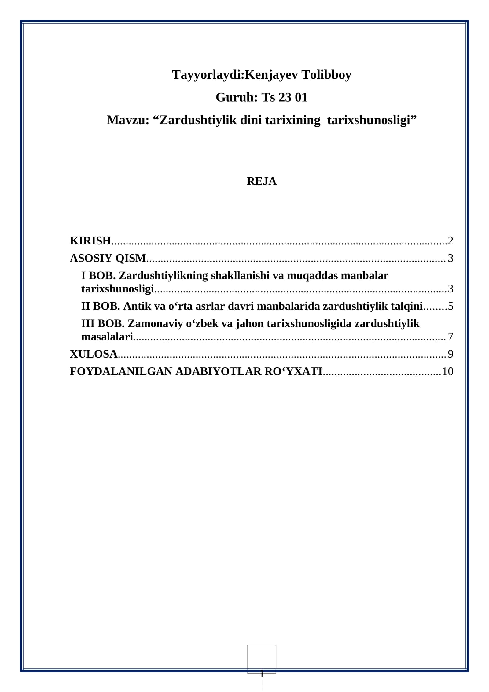 Zardushtiylik dini tarixining tarixshunosligi