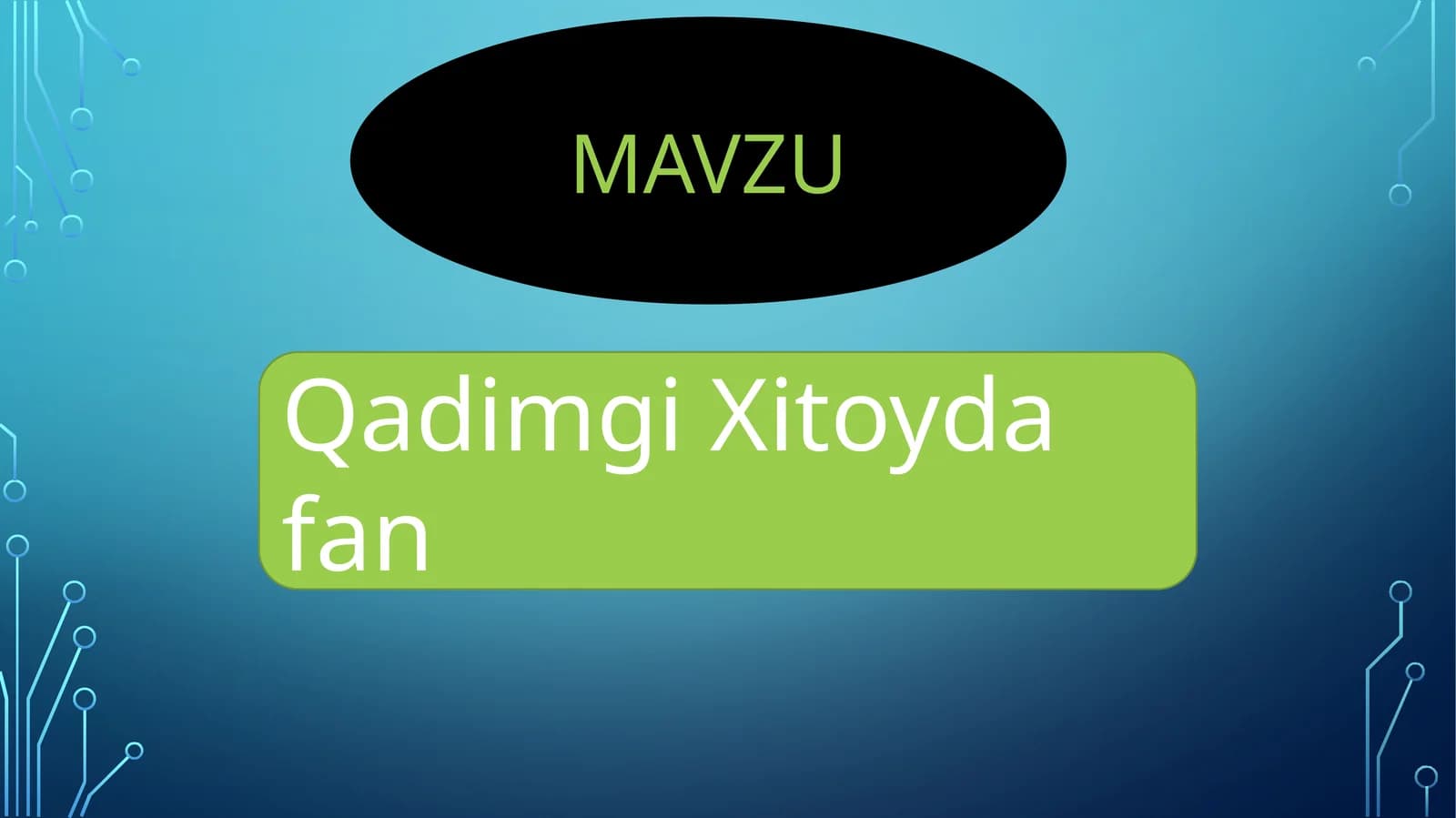 Qadimgi Xitoyda fan