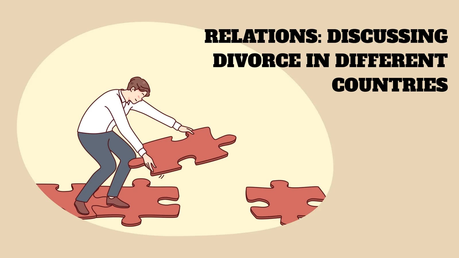 RELATIONS: DISCUSSING DIVORCE IN DIFFERENT COUNTRIES
