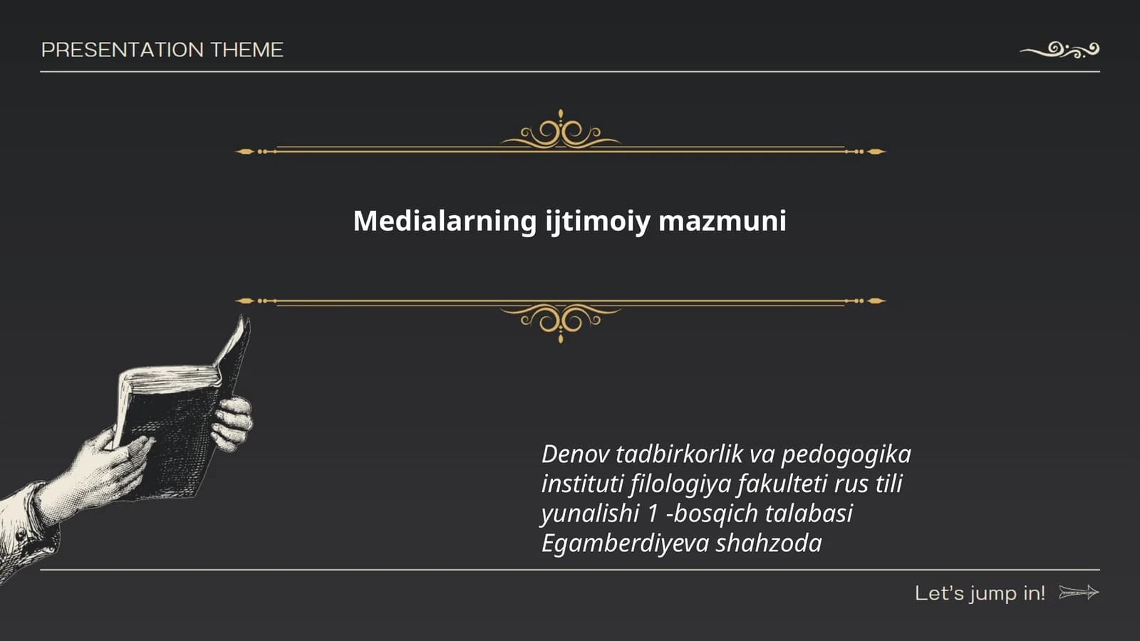 Medialarning ijtimoiy mazmuni
