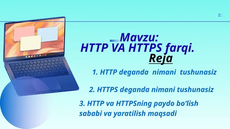 HTTP VA HTTPS farqi