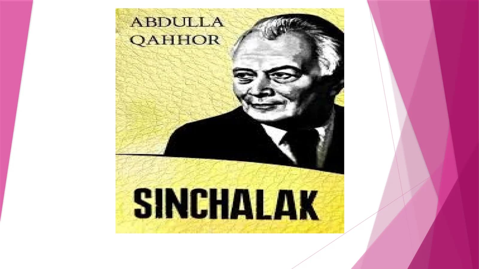Abdulla Qahhor “Sinchalak” asaritahlili