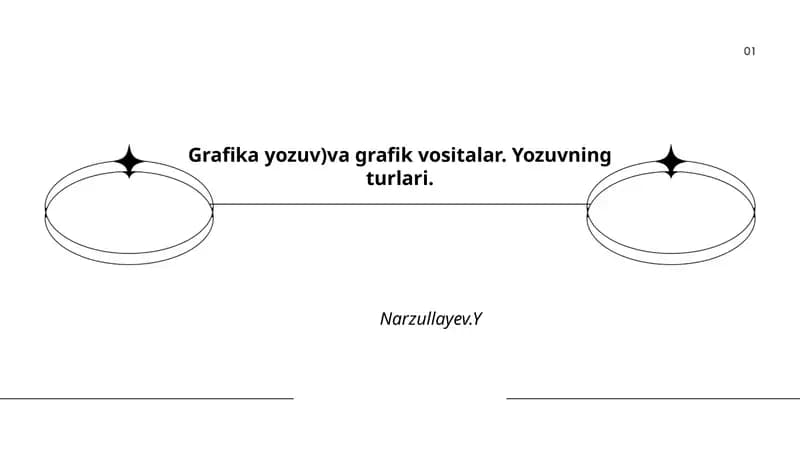 Grafika yozuv va grafik vositalar