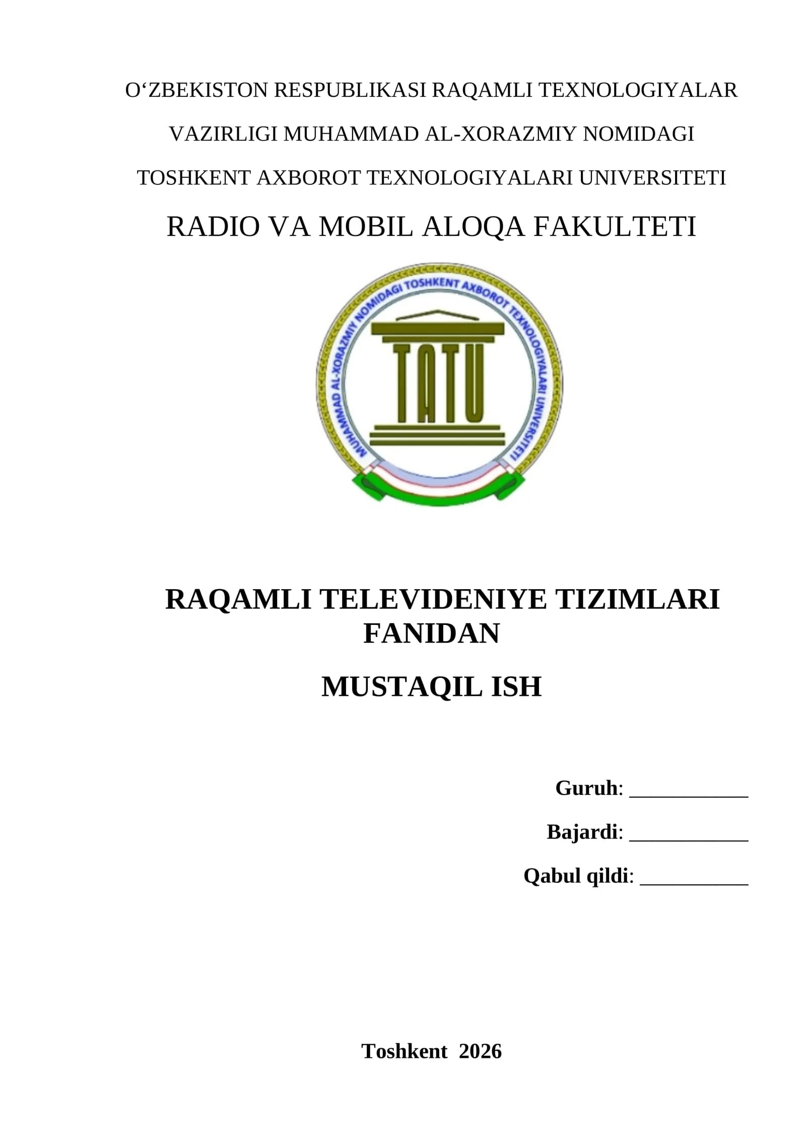 Raqamli televideniyada tasvir o'lchamlari (rezresheniye) SD, HD, UHD, 2k, 4k, 8k