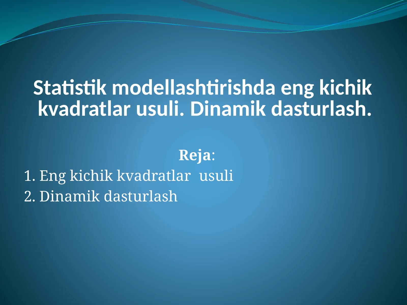 Engkichik kvadratlar usuli