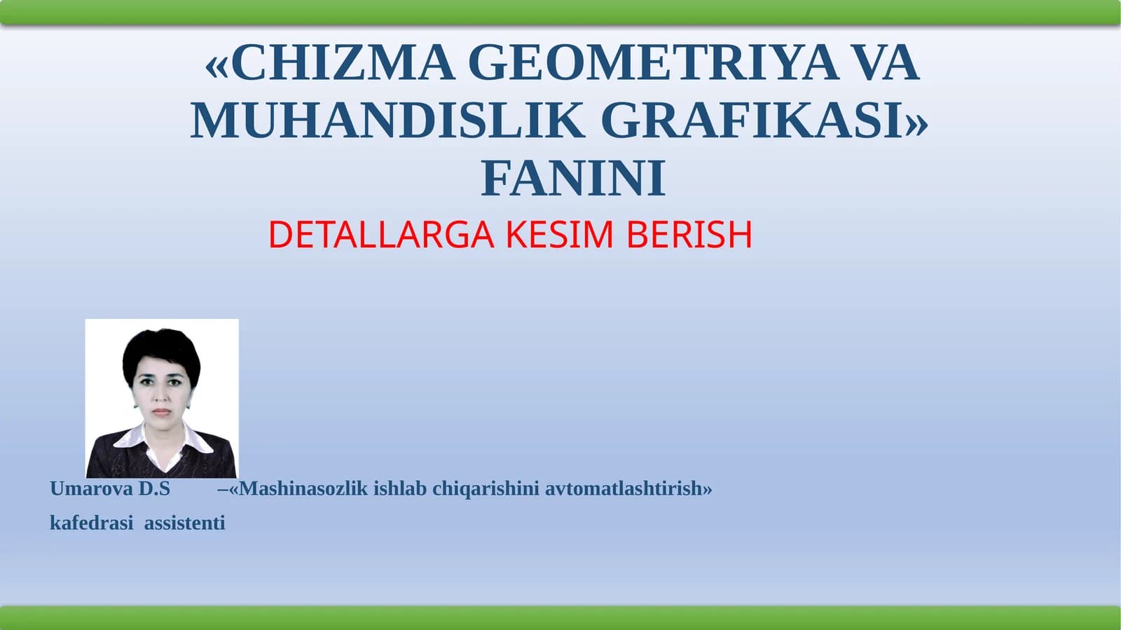 DETALLARGA KESIM BERISH